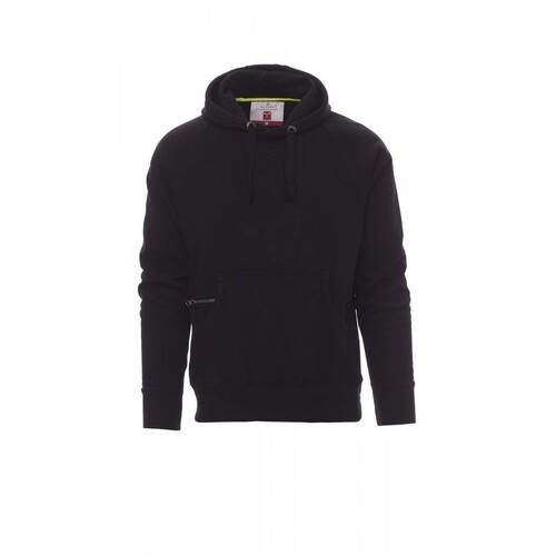 Payper ATLANTA+ Sweatshirt angeraut / Gr. 4XL / schwarz Produktbild Front View L