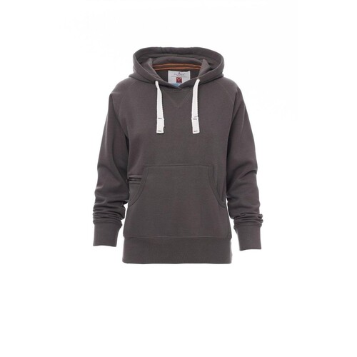 Payper ATLANTA+ LADY Damen-Sweatshirt angeraut / Gr. XL / rauchgrau Produktbild Front View L