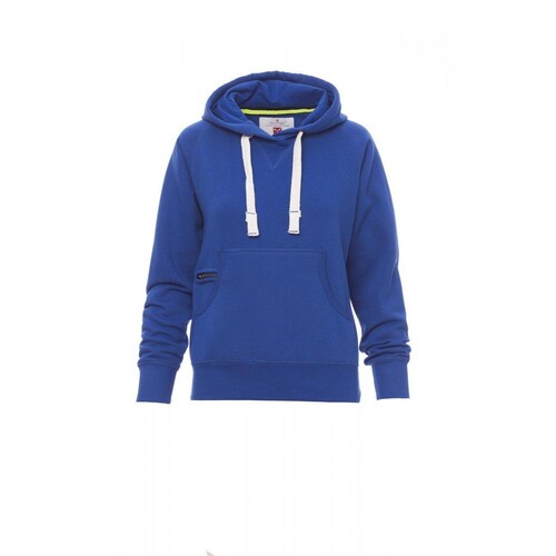 Payper ATLANTA+ LADY Damen-Sweatshirt angeraut / Gr. XS / königsblau Produktbild Front View L