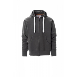 Payper DALLAS+ Sweatjacke angeraut / Gr. XL / rauchgrau Produktbild