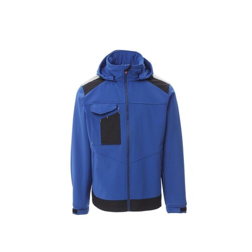 Payper PERFORMER 2.0 Softshelljacke / Gr. XL / königsblau-schwarz Produktbild Front View L