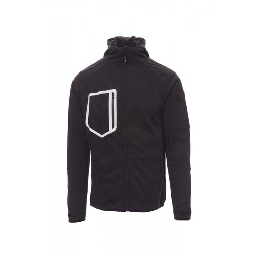 Payper EXTREME Softshelljacke / Gr. 4XL / schwarz Produktbild Front View L