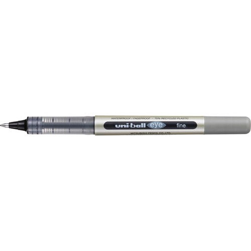 Tintenroller Uniball Eye Fine UB-157E 0,4mm schwarz Faber Castell 240599 Produktbild Additional View 2 L