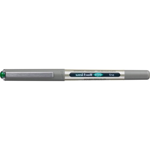 Tintenroller Uniball Eye Fine UB-157E 0,4mm grün Faber Castell 240563 Produktbild Additional View 1 L