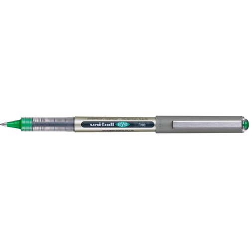 Tintenroller Uniball Eye Fine UB-157E 0,4mm grün Faber Castell 240563 Produktbild Additional View 3 L