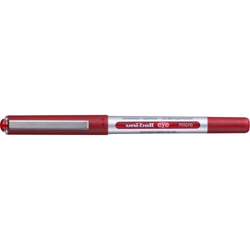 Tintenroller Uniball Eye Micro UB-150E 0,2mm rot Faber Castell 241321 Produktbild Additional View 1 L