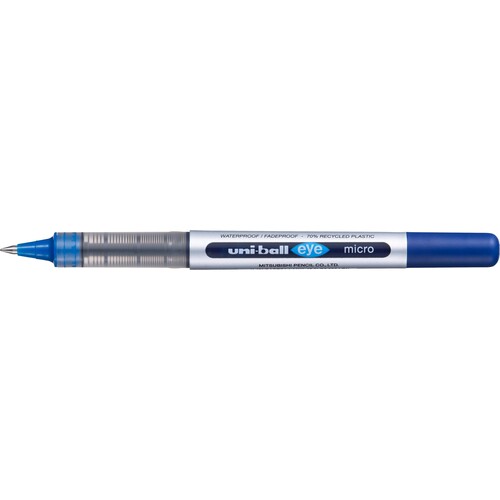 Tintenroller Uniball Eye Micro UB-150E 0,2mm blau Faber Castell 241351 Produktbild Additional View 2 L