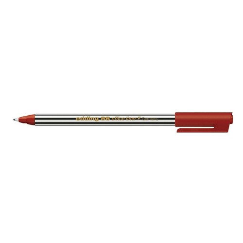 Fineliner 88 Office Liner F 0,6mm rot Edding 4-88002 Produktbild