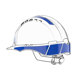 JSP Reflektierendes Kit CR2 für EVO®2/3 / blau (PACK=10 PACK) Produktbild