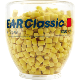 3M Einweg-Gehörschutzstöpsel E-A-R Classic / Nachfüllbehälter / SNR 28 dB (PACK=500 PAARE) Produktbild