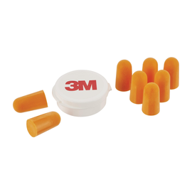3M Einweg-Gehörschutzstöpsel "1100" + Aufbewahrungsbox / SNR 37 dB (SET=4 PAARE) Produktbild