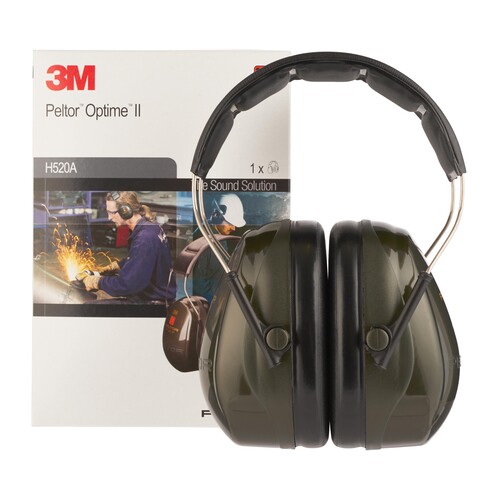3M Kapselgehörschützer PELTOR Optime II / SNR 31 dB Produktbild Additional View 1 L