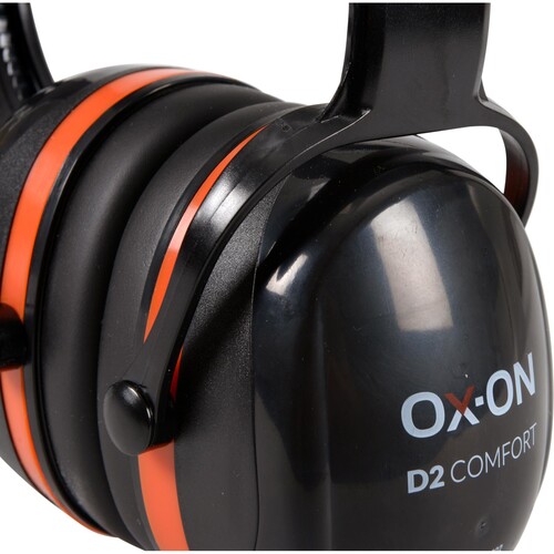 OX-ON Kapselgehörschützer "Earmuffs D2 Comfort" / SNR 33 dB Produktbild Additional View 2 L