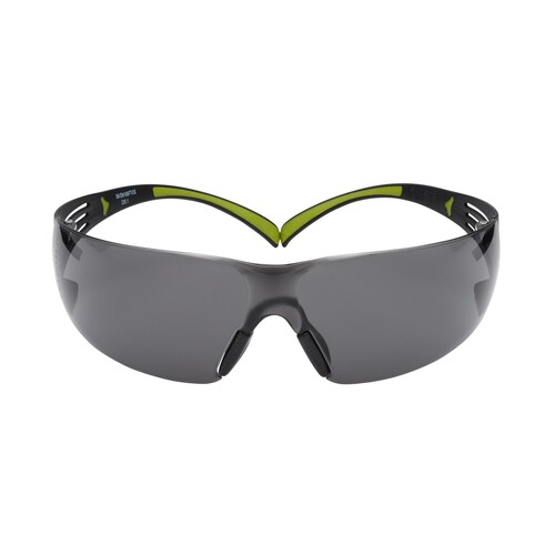 3M Schutzbrille SecureFit 400 / grau/schwarz/grün Produktbild Additional View 1 L