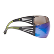 3M Schutzbrille SecureFit 400 / blau verspiegelt/schwarz/grün Produktbild Additional View 2 S
