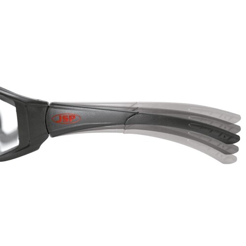 JSP Schutzbrille Stealth Hybrid / klare Scheiben Produktbild Additional View 3 L