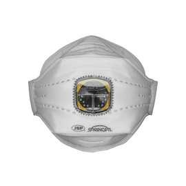 JSP Einwegmaske mit Typhoon Ventil / SpringFit 425ML FFP2 (PACK=10 STÜCK) Produktbild