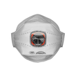 JSP Einwegmaske mit Typhoon Ventil / SpringFit 435ML FFP3 (PACK=10 STÜCK) Produktbild