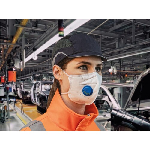 JSP Einwegmaske mit Ventil / F622 (PACK=30 STÜCK) Produktbild Additional View 1 L
