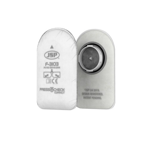 JSP Staubfilter PressToCheck / Compact P3 (PACK=20 STÜCK) Produktbild