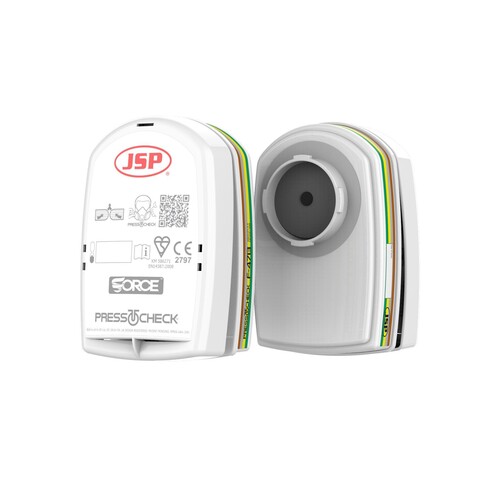 JSP Staubfilter PressToCheck ABEK1 P3 (PACK=2 STÜCK) Produktbild Additional View 2 L
