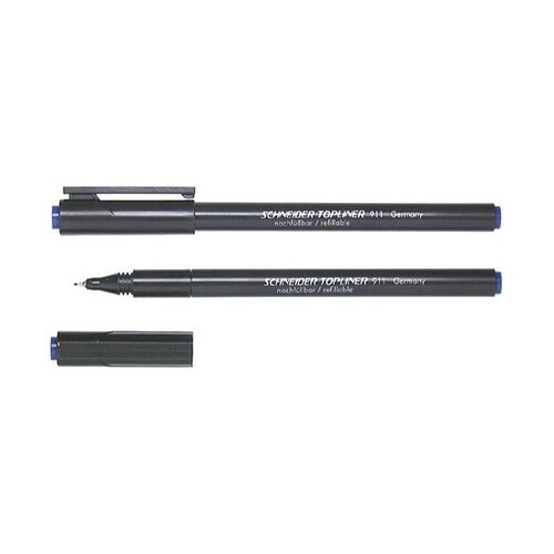 Fineliner Topliner 911 0,4mm blau Schneider 9113 Produktbild Front View L