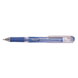 Tintenroller Hybrid Gel Grip DX 0,5mm metallic blau Pentel K230-MCO Produktbild