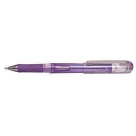 Tintenroller Hybrid Gel Grip DX 0,5mm metallic violett Pentel K230-MVO Produktbild