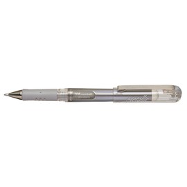 Tintenroller Hybrid Gel Grip DX 0,5mm silber Pentel K230-ZO Produktbild