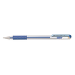 Tintenroller Hybrid Gel Grip 0,4mm metallic blau Pentel K118-MC Produktbild