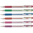 Tintenroller Hybrid Gel Grip 0,4mm metallic pink Pentel K118-MP Produktbild Additional View 1 S