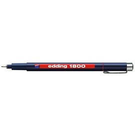 Faserzeichner 1800 Profipen 0,1mm rot Edding 4-180001002 Produktbild