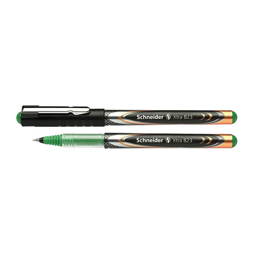 Tintenroller Xtra 823 0,3mm grün Schneider 8234 Produktbild Front View L