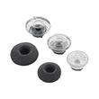 Poly Ohrhörer-Satz für Bluetooth-Headset - medium - Schwarz (Packung mit 3) Produktbild Additional View 1 S