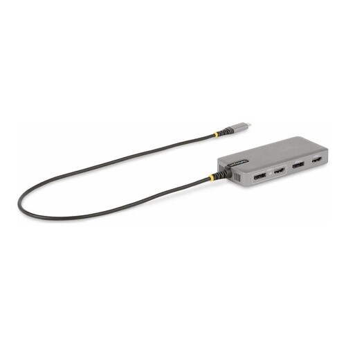 StarTech.com USB-C Triple-Monitor Multiport Adapter, Dual 4K 60Hz + 4k 30Hz HDMI & DisplayPort, 3-Po Produktbild Additional View 4 L