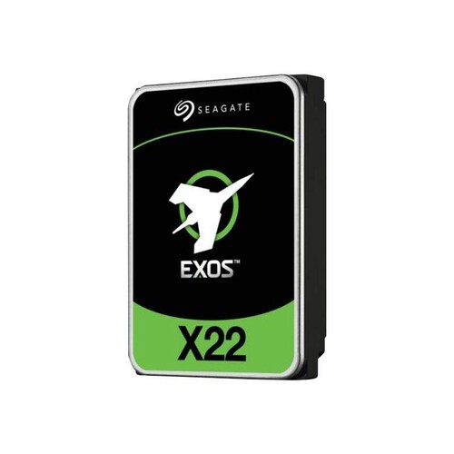 Seagate Exos X22 ST22000NM001E - Festplatte - 22 TB - intern - 3.5" (8.9 cm) Produktbild Front View L