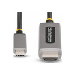 StarTech.com 10ft (3m) USB-C to HDMI Adapter Cable, 8K 60Hz, 4K 144Hz, HDR10, USB Type-C to HDMI 2.1 Produktbild Additional View 4 S