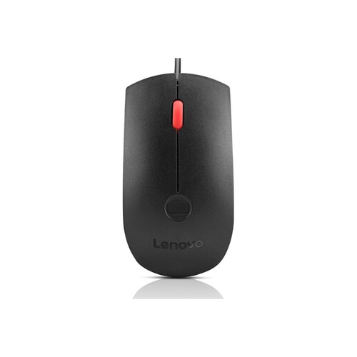 Lenovo Maus - ergonomisch - optisch - 3 Tasten Produktbild Front View L