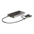 StarTech.com USB-C to Dual-HDMI Adapter, USB-C or A to 2x HDMI, 4K 60Hz, 100W PD Pass-Through, 1ft ( Produktbild Additional View 3 S