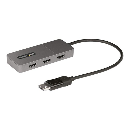 StarTech.com 3-Port MST Hub, DisplayPort to Triple HDMI Monitors, 4K 60Hz, DP 1.4 Multi-Monitor Vide Produktbild Additional View 4 L