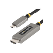 StarTech.com 3ft (1m) USB-C to HDMI Adapter Cable, 8K 60Hz, 4K 144Hz, HDR10, USB Type-C to HDMI 2.1 Produktbild