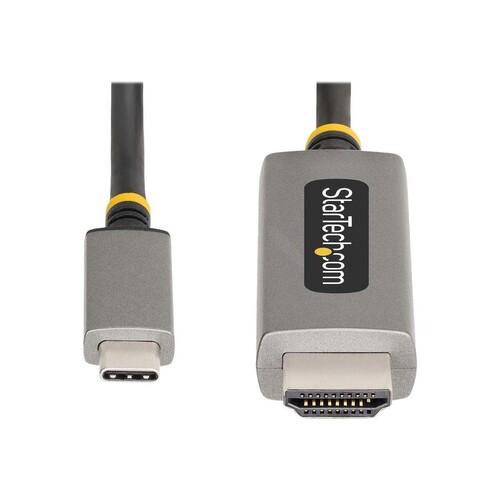 StarTech.com 3ft (1m) USB-C to HDMI Adapter Cable, 8K 60Hz, 4K 144Hz, HDR10, USB Type-C to HDMI 2.1 Produktbild Additional View 3 L