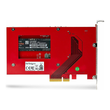 StarTech.com M.2 to U.3 Adapter, For M.2 NVMe SSDs, PCIe M.2 Drive to 2.5inch U.3 (SFF-TA-1001) Produktbild Additional View 1 S