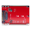 StarTech.com M.2 to U.3 Adapter, For M.2 NVMe SSDs, PCIe M.2 Drive to 2.5inch U.3 (SFF-TA-1001) Produktbild Additional View 4 S