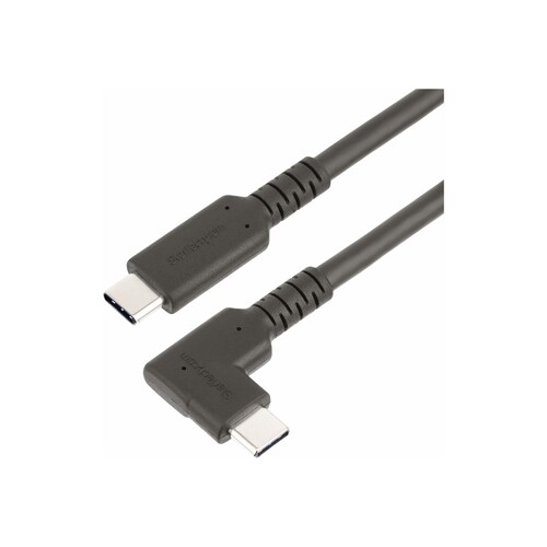 StarTech.com 3ft (1m) Rugged Right Angle USB-C Cable, USB 10 Gbps, USB C to C Data Transfer Cable, 4 Produktbild