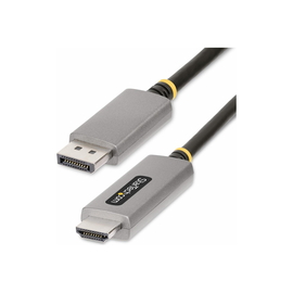StarTech.com 6ft (2m) DisplayPort to HDMI Adapter Cable, 8K 60Hz, 4K 144Hz, HDR10, DP 1.4 to HDMI 2. Produktbild