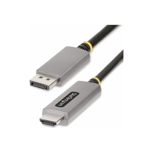 StarTech.com 6ft (2m) DisplayPort to HDMI Adapter Cable, 8K 60Hz, 4K 144Hz, HDR10, DP 1.4 to HDMI 2. Produktbild