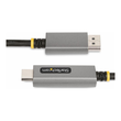 StarTech.com 6ft (2m) DisplayPort to HDMI Adapter Cable, 8K 60Hz, 4K 144Hz, HDR10, DP 1.4 to HDMI 2. Produktbild Additional View 3 S