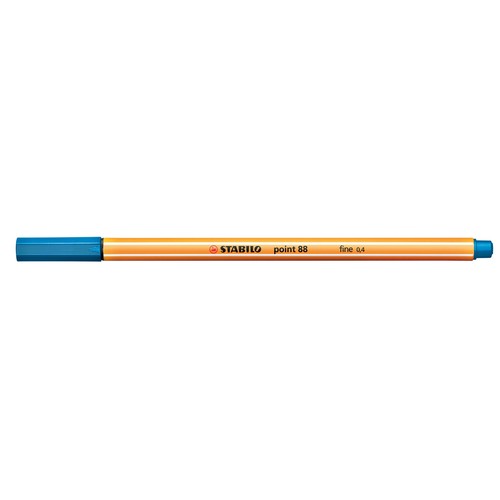 Fineliner Point 88 0,4mm mittelblau Stabilo 88/32 Produktbild Additional View 1 L