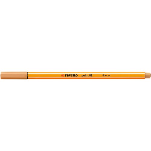 Fineliner Point 88 0,4mm ocker dunkel Stabilo 88/89 Produktbild Additional View 1 L